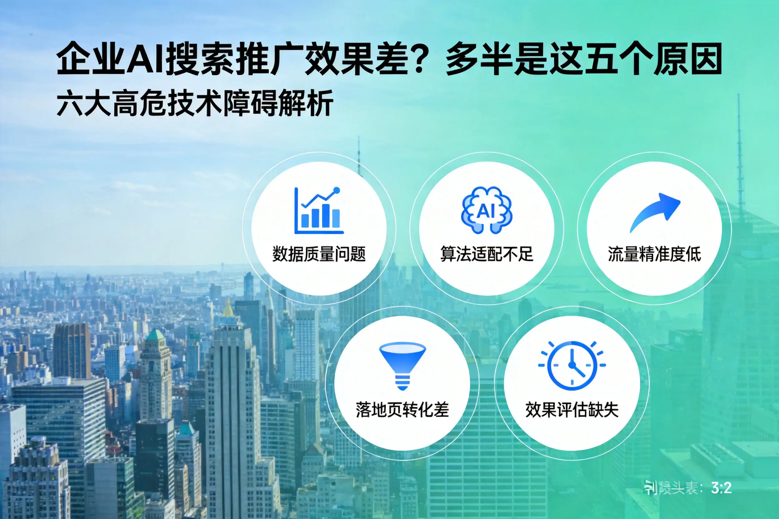 定结企业AI搜索推广效果差?多半是这五个原因